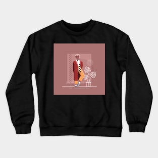 Maya - Street Style Woman Crewneck Sweatshirt